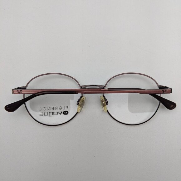 🕶️Made in Italy! Vogue VO3137-389 Round Eyeglasses 49/19-135 / JLE752🕶️ - Picture 2 of 8